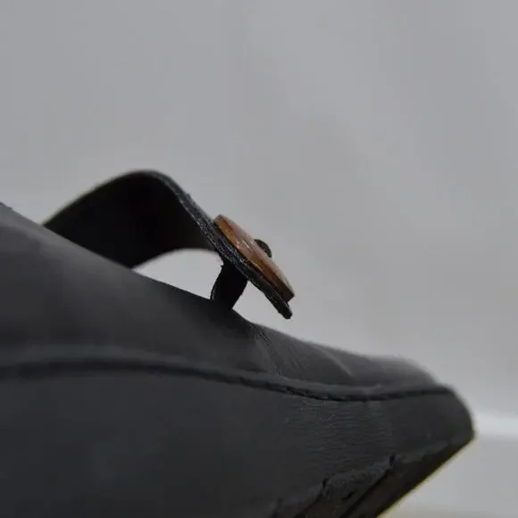 B.O.C Black Leather Women's Shoes 8.5 - Picture 6 of 9